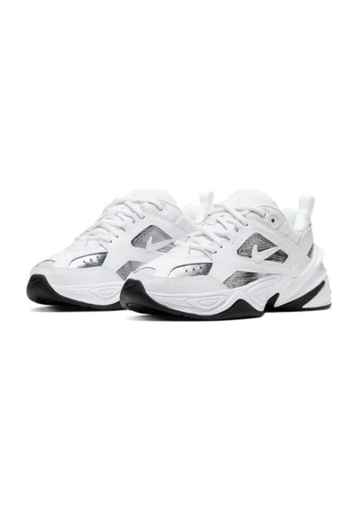 Nike M2k Tekno Ess Leather Unisex Sneaker Hakiki Deri Günlük Spor Ayakkabı Beyaz Beyaz