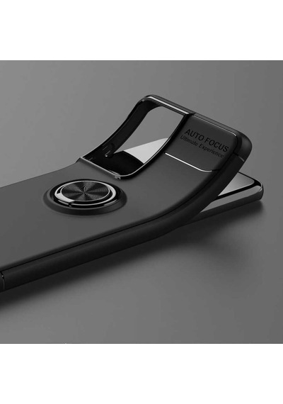 Samsung Galaxy Uyumlu S21 Ultra Kilif Yüzüklü Magnetli Ravel Case 389752999