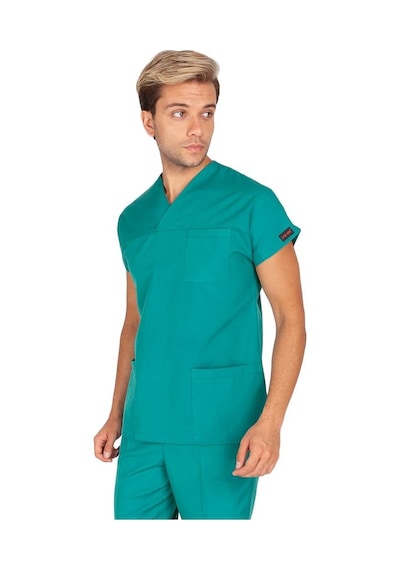 Erkek Doktor Hemşire Forması Scrubs Likralı Esnek Kumaş Hastane N (484485662)