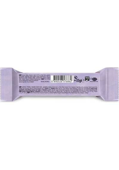 Lifalif Üzümlü, Fındıklı, Kakaolu Meyve Bar 35 G X 16 Adet