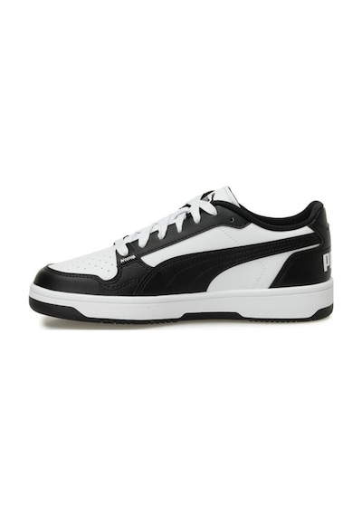Puma Rebound Layup Lo Sl Jr Beyaz Kadın Sneaker Siyah - Beyaz