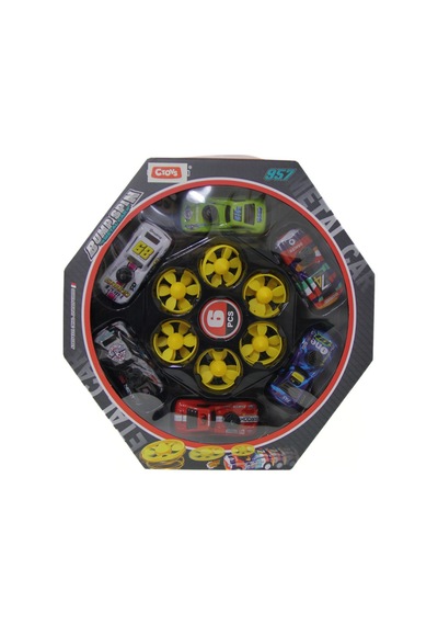 Ctoy Oyuncak Çek Bırak Pervaneli Yarış Arabası Çantalı Set Ctoy-kz957-062