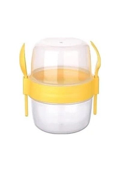 Kaşıklı Müsli Kabı 800 Ml-mercampoutdoor Muhtelif Diğer
