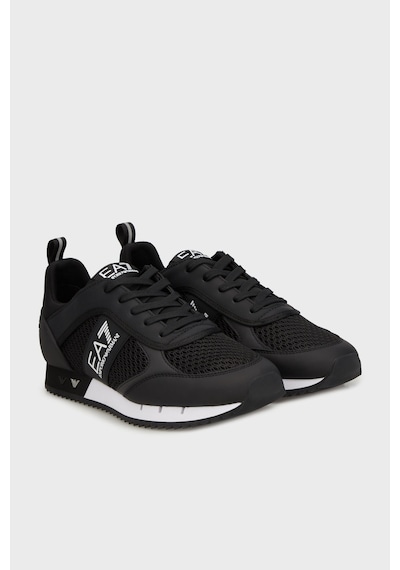 Ea7 Unisex Ayakkabı X000334 Af18610 Mc001 Siyah-beyaz Siyah-beyaz