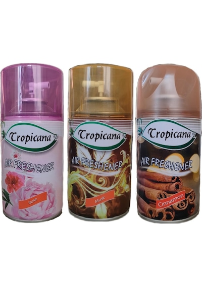 Air Freshener Oda Kokusu Rose Musk Cinnamon 3 Adet x 260 ML