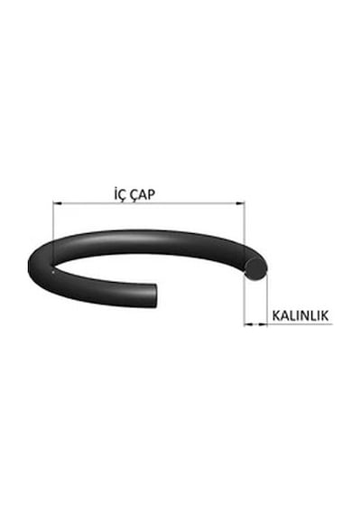 Nbr Nitril 70 Shore Oring K0 - 2x120