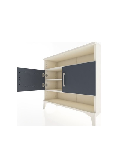 Arges Şifonyer 3 Raflı 2 Kapaklı 88x30x80 Aytaşı-antrasit Aytaşı Arges Şifonyer 3 Raflı 2 Kapaklı 88x30x80 Aytaşı-antrasit Aytaşı