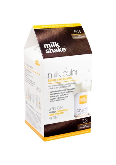 Milk Shake No:5.3 Açık Kestane Dore Kalıcı Saç Boyası
