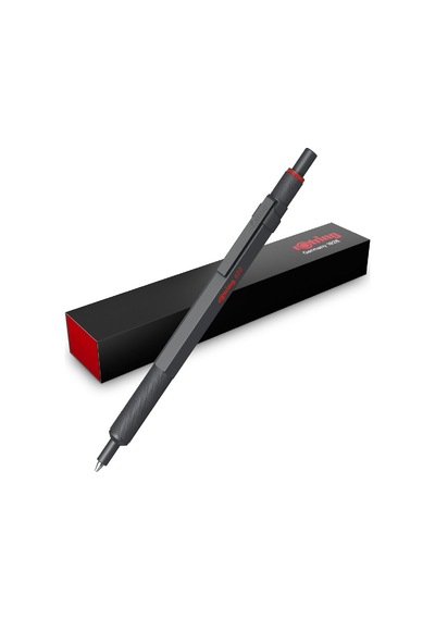 Rotring Tükenmez Kalem Gri 600 Çok Renkli