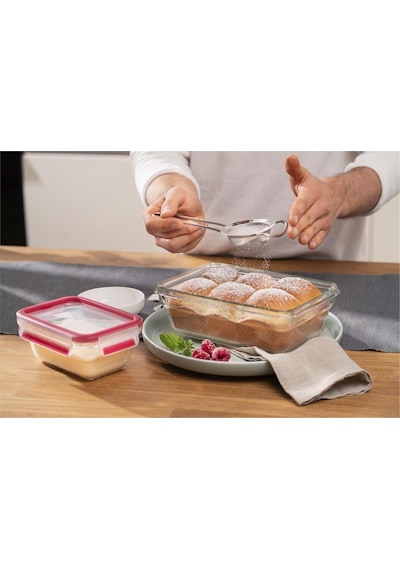 Tefal Masterseal Fresh Fırınlanabilir Cam Saklama Kabı 1.3 L