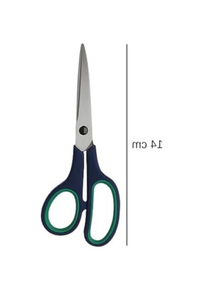 Ergonomik Saplı Paslanmaz Çelik Makas - 14 Cm