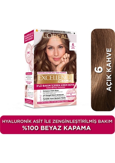 L'oréal Paris Excellence Creme Saç Boyası 6 Allow Custom