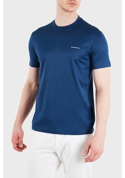 Emporio Armani Erkek T Shirt 8n1td8 1juvzu B079 Mavi Mavi