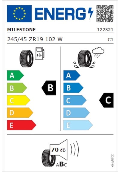 Milestone Carmile Sport 245/45Zr19 Tl 102W Reınf. 4X4 Yaz Lastiği 2026