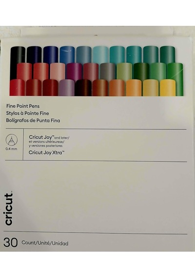 Cricut 2011936 Joy Kalıcı Ince Uçlu Kalem Seti 0.4mm 30'lu Paket Diğer