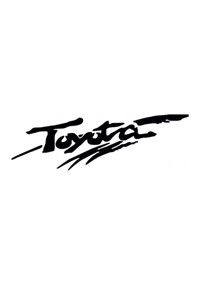 Toyota Sticker Araba Yapıştırması