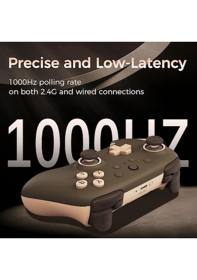 8bitdo Ultimate 2c Kablosuz 2.4g Oyun Kolu Brownie