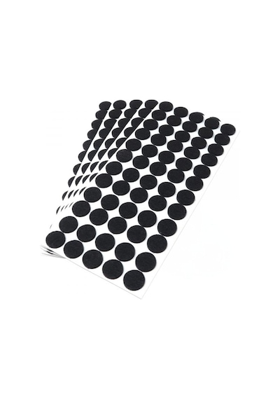 48 Adet 20mm Yapışkanlı Sandalye, Masa, Koltuk Altı Parke Koruma Keçesi Diğer