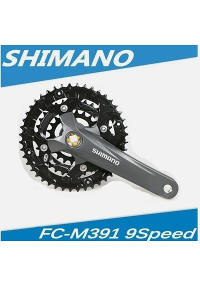 Shimano Acera Fc-m391 46/36/26t 175mm 3x9 Uyumlu Aynakol Shimano Aynakol Crankset 9-speed Fc-m391