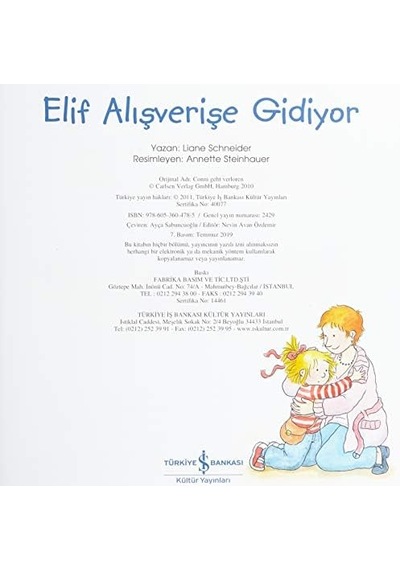 Elif Alışverişe Gidiyor: İlk Okuma Kitabım