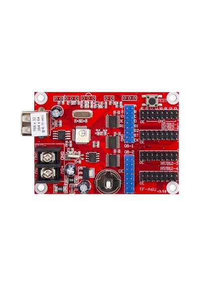 Powermaster Ux4 Tf-a6u 4'lü Usb Led Panel Kartı 4x8