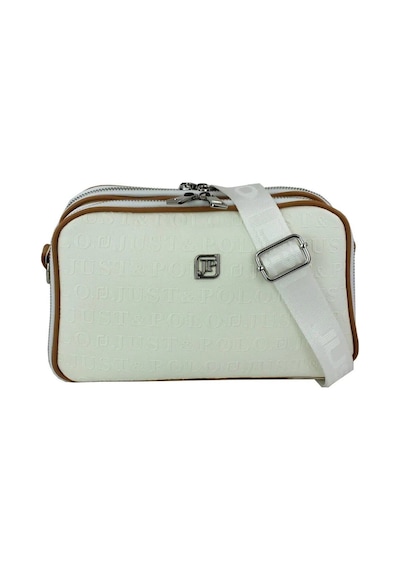 Just Polo Kadın Omuz Çantası 440113mh Beyaz Taba 31389974