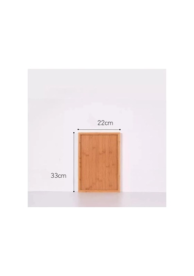 Ers Bambu Çok Amaçlı Düzenleyici Sunum Tepsisi 33 Cm X 22 Cm Royaleks-81287