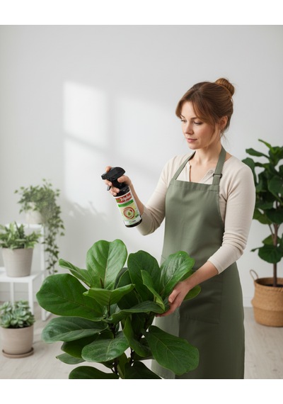 BioTriplex 500 ml – Ev ve Süs Bitkilerinde Görülen Kırmızı Örümcek, Trips ve Akarlara Yönelik Doğal Bakım Ürünü