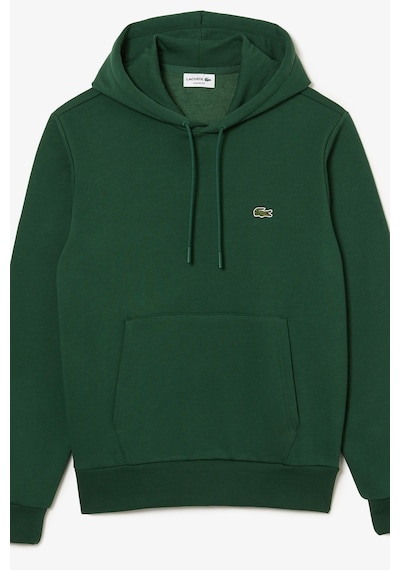 Lacoste Men's Classic Fit Kapüşonlu Yaka Sweatshirt Yeşil