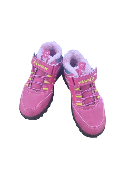 Fivex Kışlık Kız Erkek Çocuk Bot Pembe