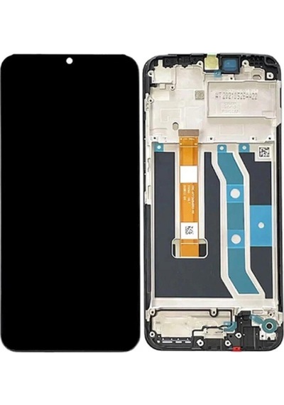 Oppo Realme C25y İle Uyumlu Lcd Ekran Dokunmatik Çıtalı Rmx3265