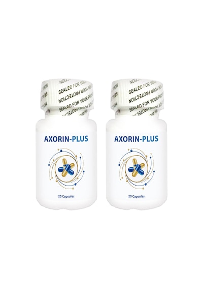 Axorin Plus 2 Adet Erkeklere Özel Rahatlamaya Cüce Palmiye Çinko Beta-sitosterol İçerikli Bitkisel Formül 20 Kapsül