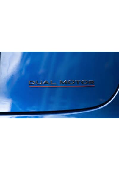 Tesla Model Y S X Dual Motor Siyah Logosu -