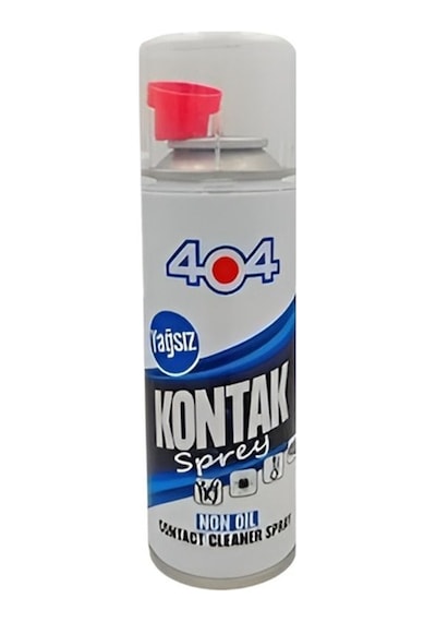 404 Kontak Temizleme 400 Ml Yağsız 1 Adet