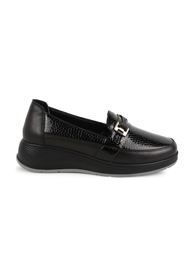 Libero Mammamia Kadın Comfort Ayakkabı L10.108 Kahverengi Hakiki Antik Deri Rugan Baskılı Metal Toka Detaylı Hafif Eva Dolgu Taban Rahat Günlük Loafer Siyah Libero Mammamia Kadın Comfort Ayakkabı L10.108 Kahverengi Hakiki Antik Deri Rugan Baskılı Metal Toka Detaylı Hafif Eva Dolgu Taban Rahat Günlük Loafer Siyah
