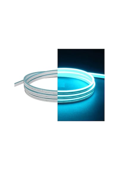 Neon Led 12 Volt Buz Mavi Işık Dış Mekan 5 Metre 5 Metre