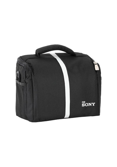 Kare Tasarım Omuzdan Askılı Sony Uyumlu Kamera Çantası