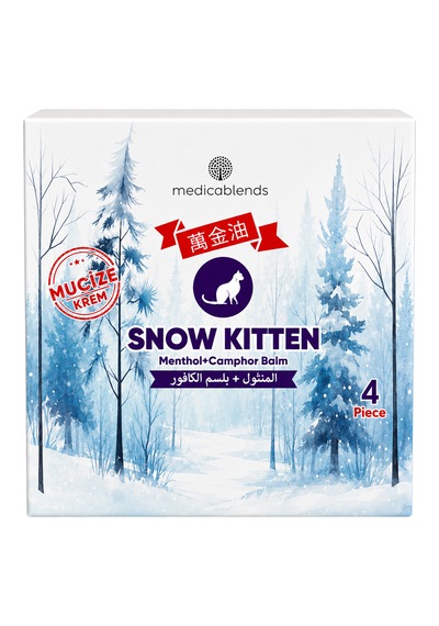 Snow Kitten Menthol Balm - 12 Adet