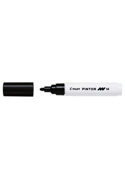 Pilot Pintor Dekorasyon Kalemi - 1.4 Mm Siyah