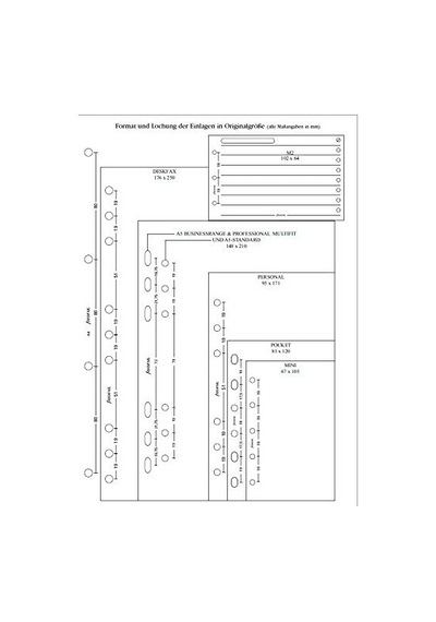 Filofax 132453 Personal Not, Boş, Cotton Cream