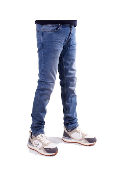 Twister Jeans Twister Panama 727 Mavi Düşük Bel Dar Paça Erkek Jeans Pantolon 001