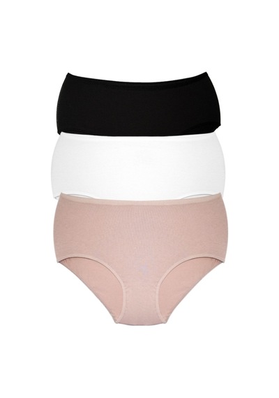 Alya Underwear Kadın Battal Külot - 3 Adet Ten 5xl, 6xl, 7xl Karışık