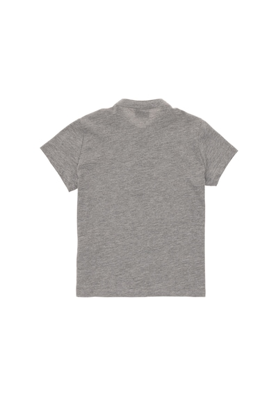 U.s. Polo Assn. Erkek Çocuk Gri Melanj Tişört Basic 50295504-vr086 Gri Melanj