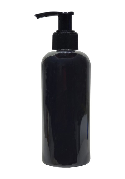 Paradise Sıvı Sabun Dezenfektan İçin Pompalı Boş Pet Şişe Siyah 8 x 400 ML