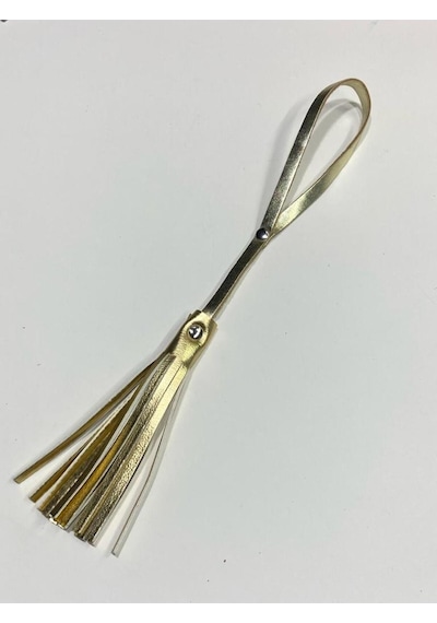 Karantuhafiye Çanta Püskülü / 1 Adet / Boy 35 Cm Gold Gold Çok Renkli