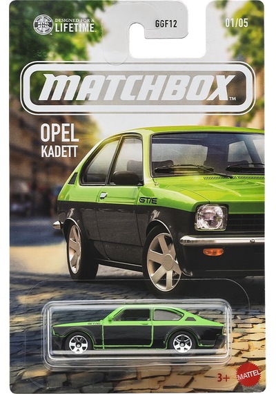 Matchbox Temalı Arabalar Opel Kadett Jjr55 Çok Renkli