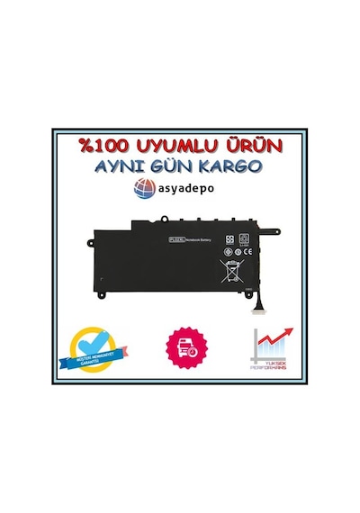 Hp Pavilion 11-n000 X360, Pl02xl Batarya Pil