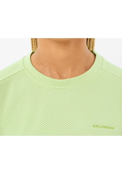 Salomon Motomesh Crewneck W Kadın Günlük Sweatshirt Lc2846700 Yeşil