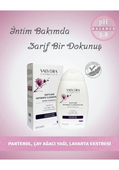 Valvora Cosmetıcs Softcare İntim Yıkama Jeli 250 Ml