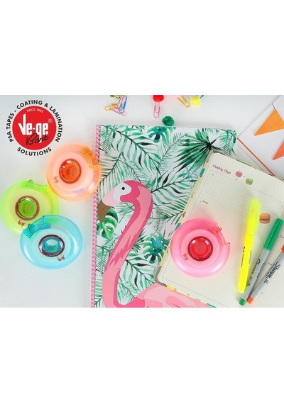Vege Donut Soft Görünmez Bant 19x25 M Bant Kesme Makineli 4 Adet Diğer